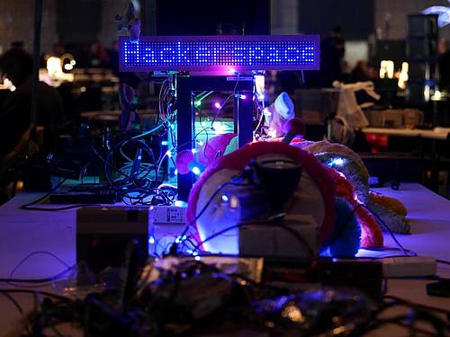 Der Chaos Computer Club lud zu seinem alljährlichen Kongress. ((Foto: Peter Endig))