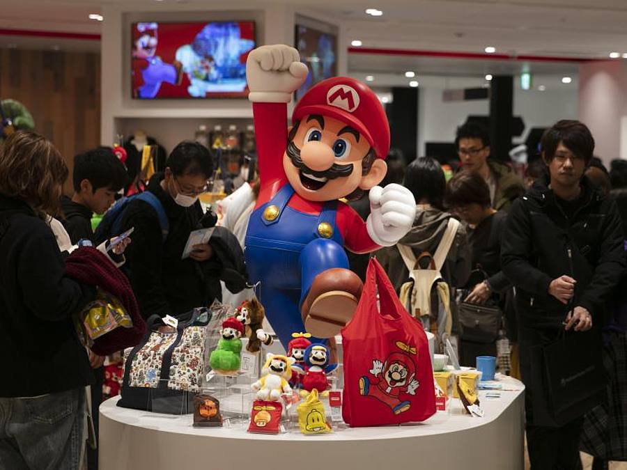 Der japanische Videospielhersteller Nintendo meldet einen Anstieg des Quartalsgewinns aufgrund der soliden Nachfrage nach seiner Switch-Konsole während der Einkaufssaison zum Jahresende. Foto: Jae C. Hong/AP/dpa