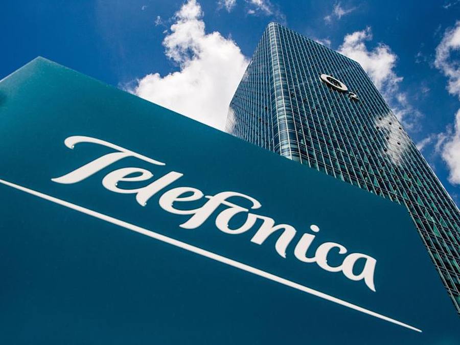 Der Deutschland-Sitz von Telefónica in München. Foto: Lino Mirgeler/dpa
