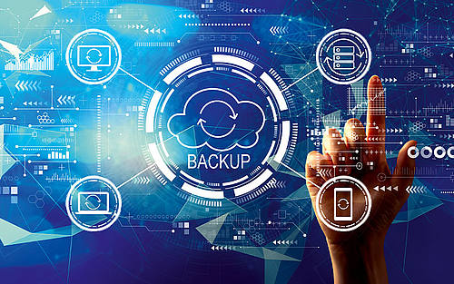 Backup-Grafik
