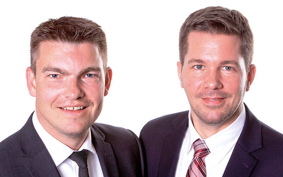 Mario Hauschildt und Niels Blunck