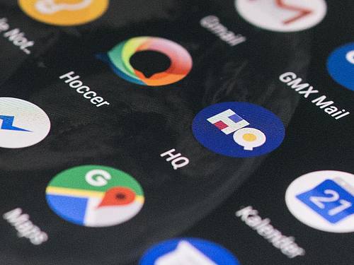 Die Live-Quiz-App HQ Trivia auf einem Smartphone. Foto: Franziska Gabbert