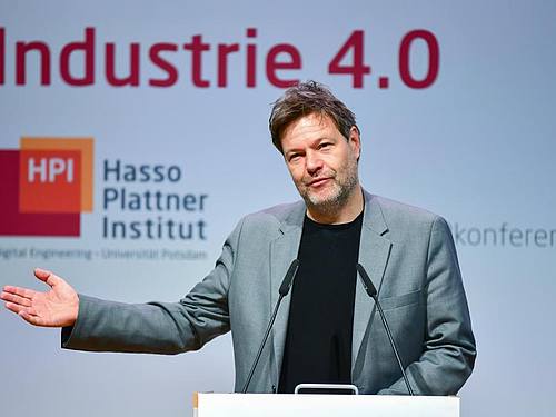 Robert Habeck, Bundesvorsitzender von Bündnis 90/Die Grünen. Foto: Soeren Stache/dpa-Zentralbild/dpa