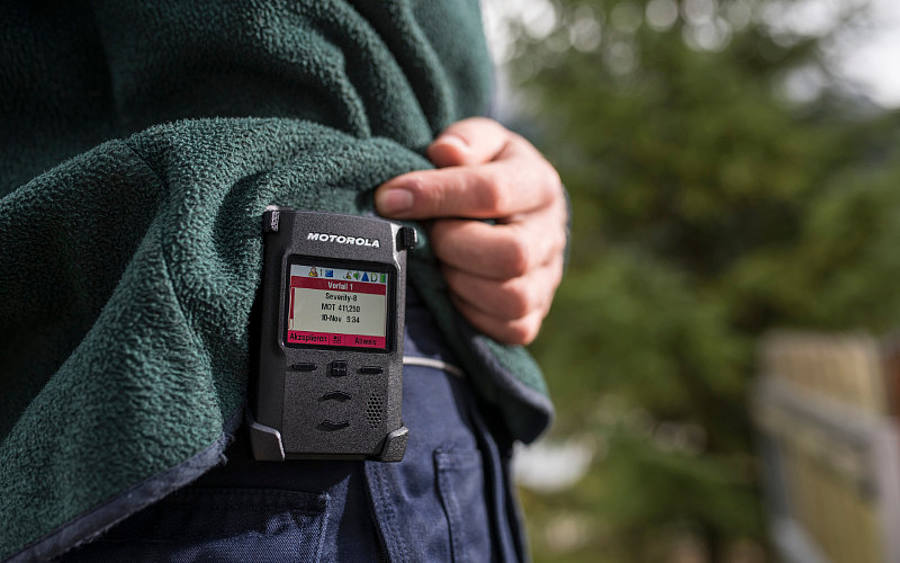 Advisor-TPG2200-Tetra-Pager von Motorola Solutions 