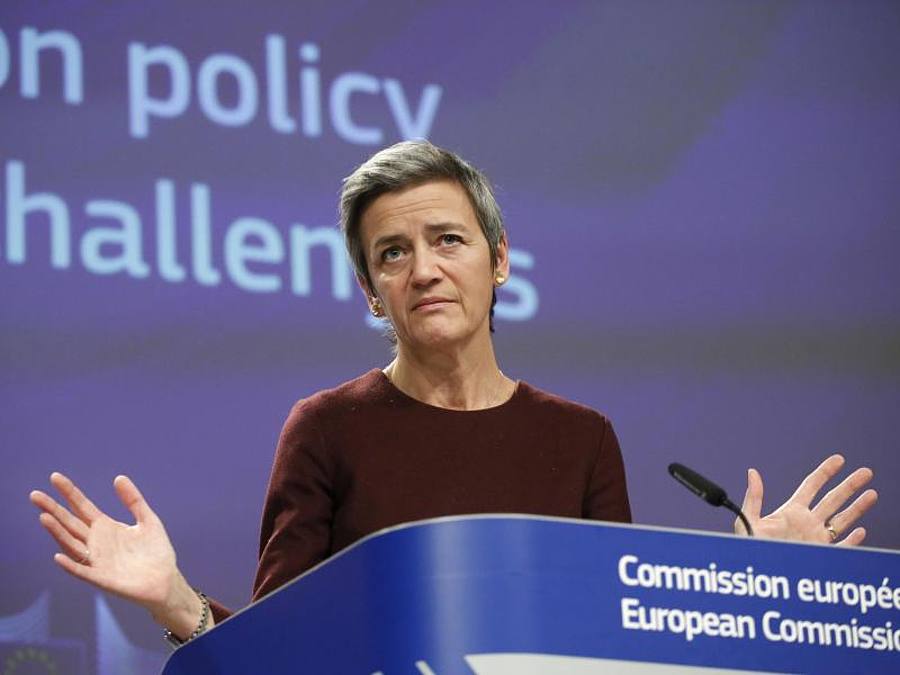 EU-Kommissionsvizepräsidentin Margrethe Vestager. Foto: Valeria Mongelli/ZUMA Press Wire/dpa