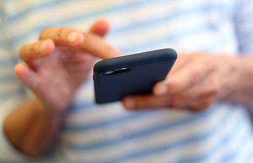 Smartphone-Nutzer