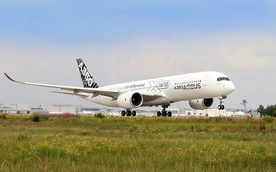 Airbus A350 der Lufthansa