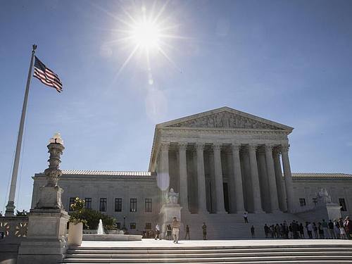 Der Supreme Court in Washington ((Foto: J. Scott Applewhite/AP))