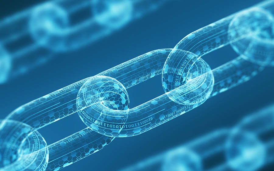 Blockchain Symbolbild