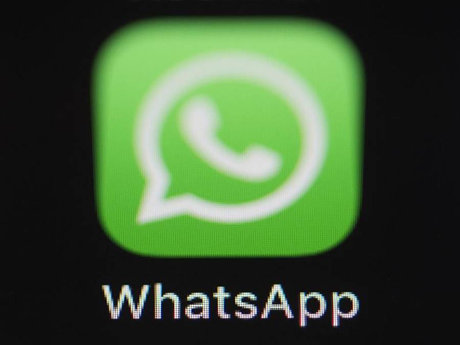 Das Logo der Messenger-App WhatsApp. Foto: Silas Stein/dpa