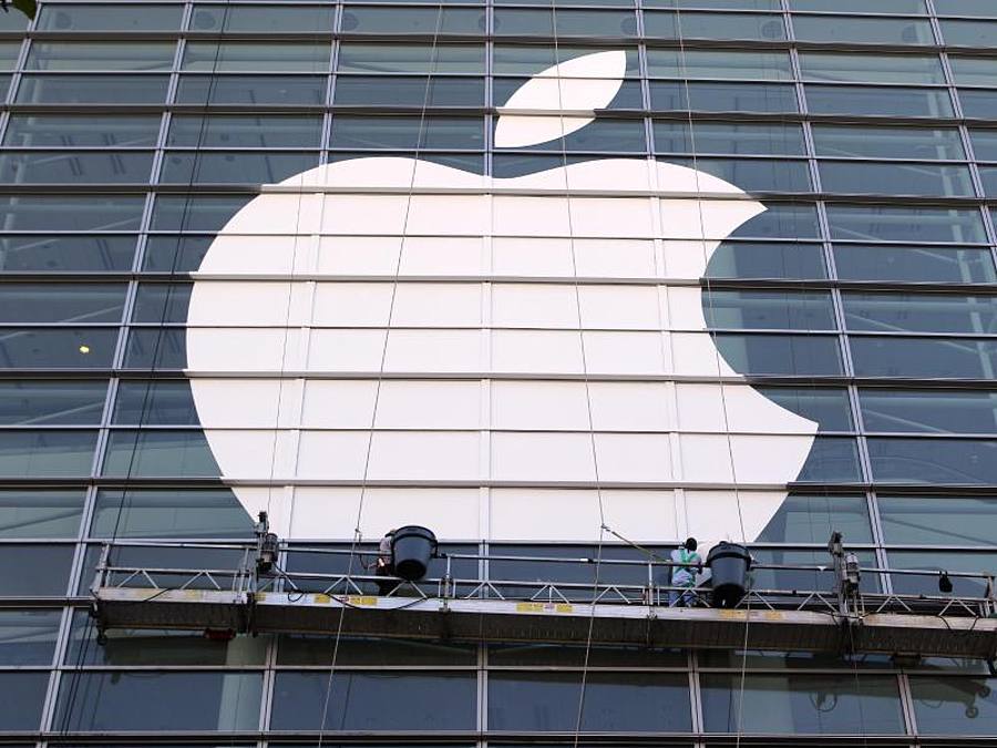 Die EU-Kommission wirft Apple bei Musik-Apps unfairen Wettbewerb vor. Foto: Christoph Dernbach/dpa