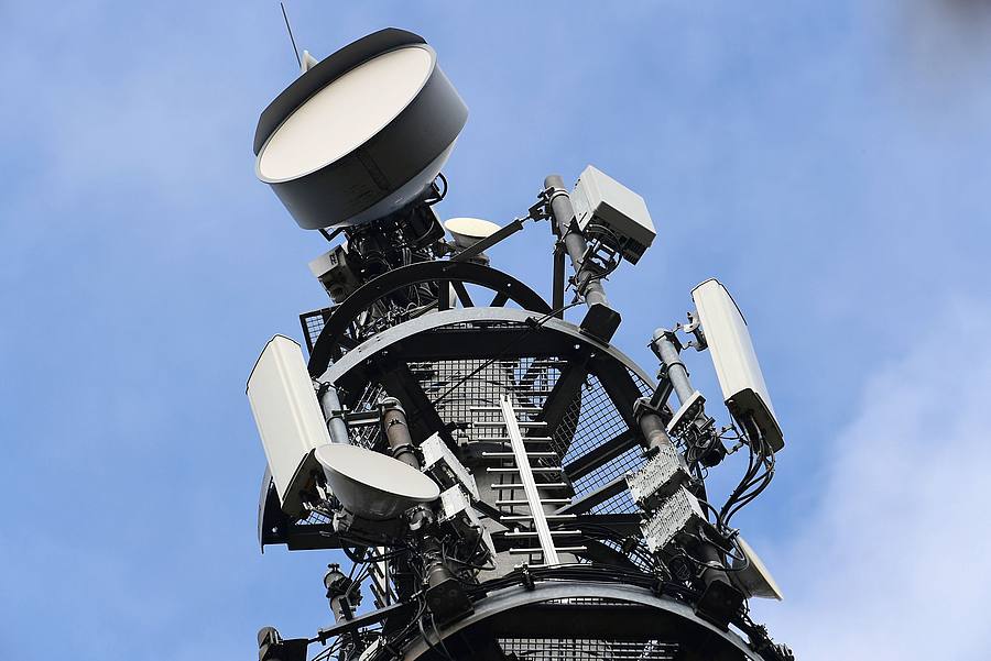 Sendemast für Mobilfunkstandard