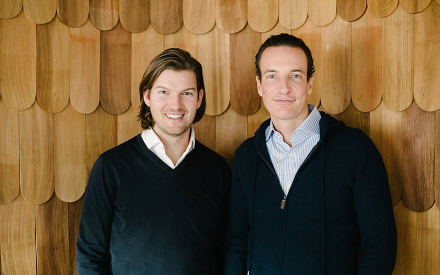 Die N26-Gründer Valentin Stalf und Maximilian Tayenthal.