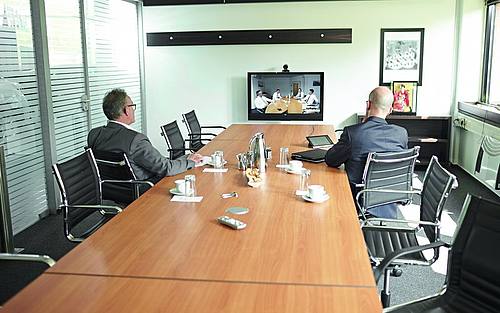 Videokonferenz, Bildquelle: Wellergruppe
