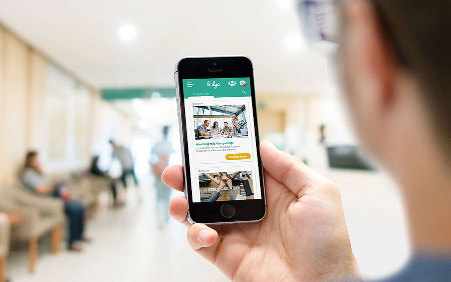 Die Mitarbeiter-App Lolyo
