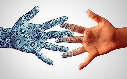 Partnerschaft zwischen Mensch und Maschine