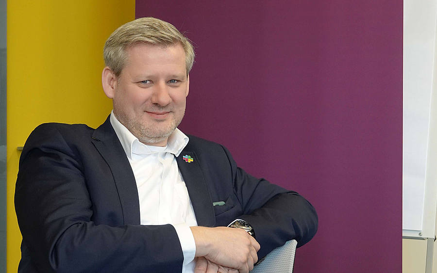 Oliver Blüher, Deutschland-Chef von Slack