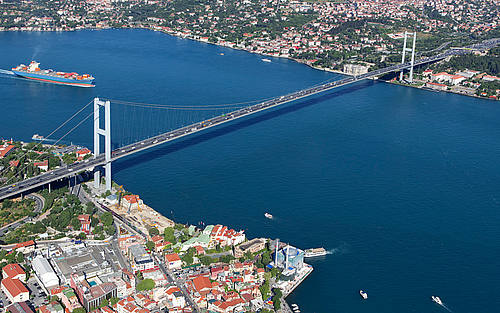 Bosporus Brücke in Instanbul