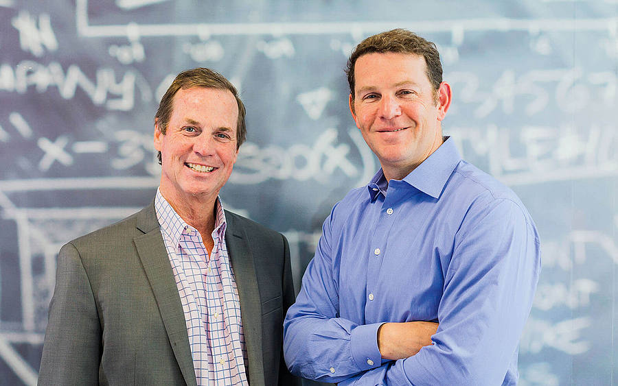 John Magee (li.) und Iri Trashanski von Hitachi Vantara