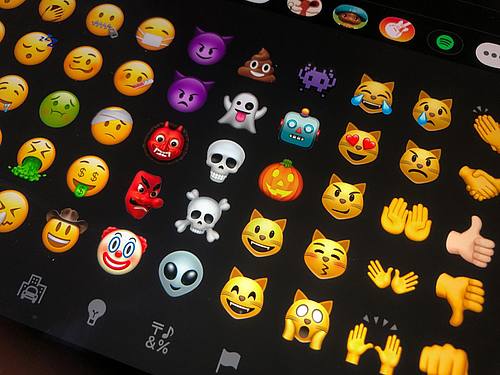 Verschiedene Emojis
