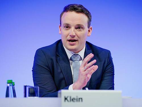 Christian Klein, Co-Vorstandsvorsitzender des Softwarekonzerns SAP. Foto: Uwe Anspach/dpa