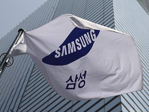 Samsung-Hauptsitz in Seoul. Der anhaltende Nachfrageboom für Chips hat Samsung erneut deutliche Zuwächse beschert. Foto: YNA/dpa