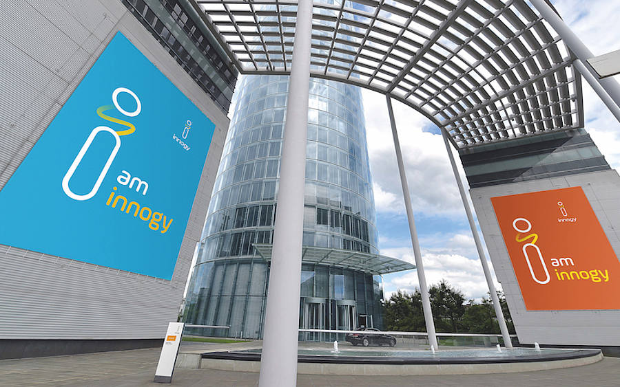 Der „RWE-Turm“ in Essen