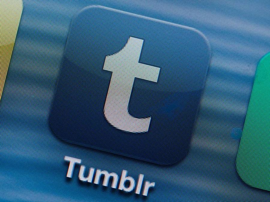 Das App-Logo von Tumblr