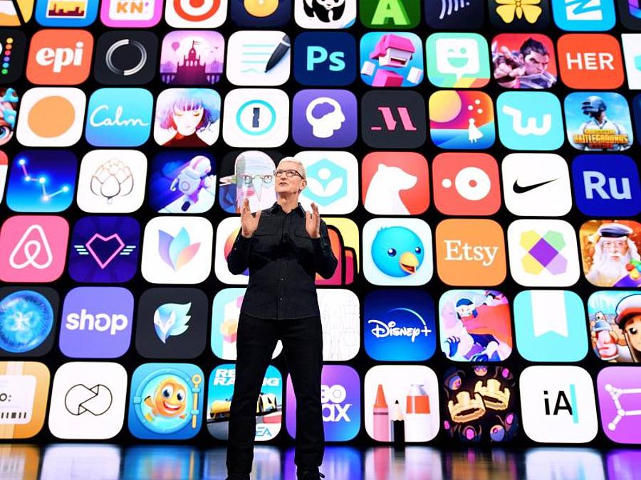 Apple baut seinen hauseigenen Dienst aus und lässt erstmals auch Nutzer von Android- oder Windows-Geräten zu. Foto: Apple/dpa