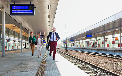 Zug verpasst
