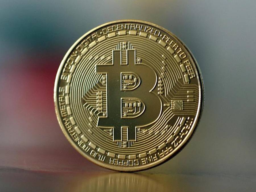 Bitcoin-Münze