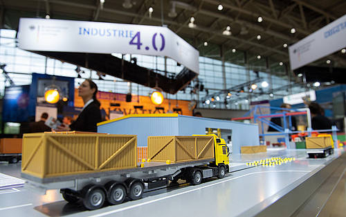 Impression von der Hannover Messe 2018