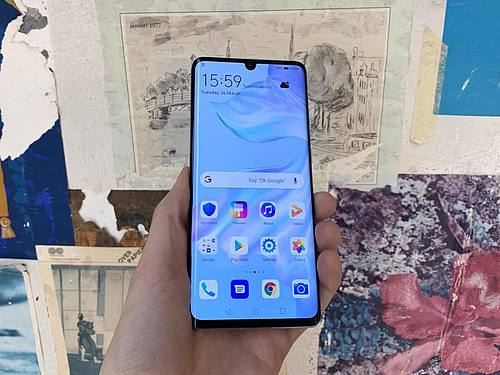 Das Huawei P30 Smartphone