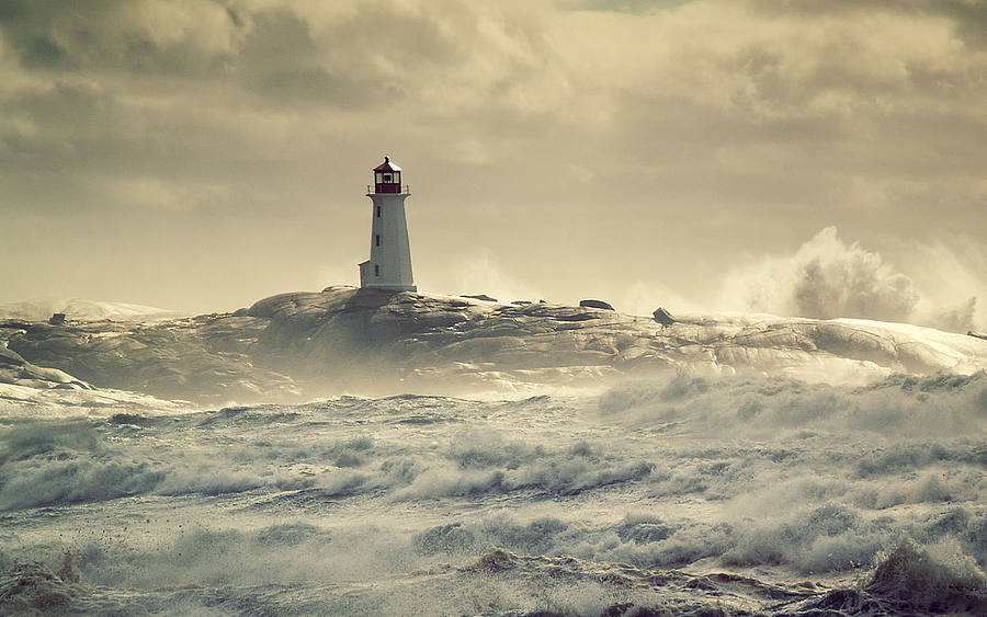 Leuchtturm am Meer