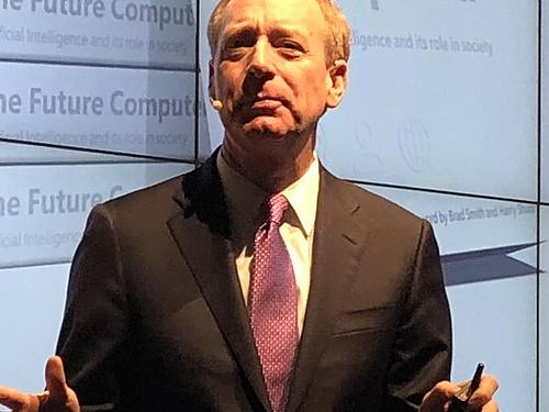 Der Chefjustiziar von Microsoft: Brad Smith. ((Foto: Renate Grimming))