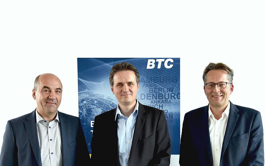 Stefan Dohler, Percy Hamer und Jörg Ritter