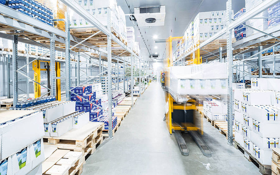 Das Lager der Weiling GmbH