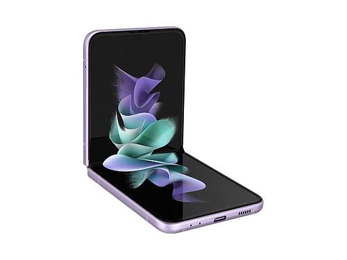 Ein Samsung Galaxy Modell Z Flip 3, 5G. Foto: Samsung/dpa