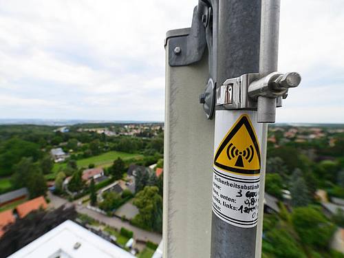 Der Ausbau des 5G-Mobilfunknetzes in Deutschland kommt gut voran. Foto: Robert Michael/dpa-Zentralbild/dpa