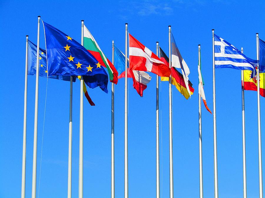 EU-Länder Flaggen