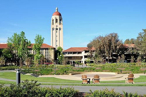 Ansicht Hauptgebäude Stanford