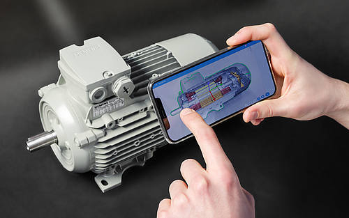 Betrachtung eines Bauteiles via Augmented Reality 