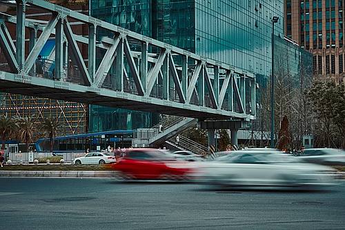 Verkehr in der Stadt