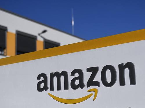Amazon Logo. Foto: Ina Fassbender/dpa