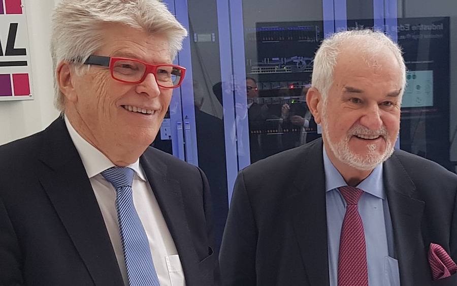 Prof. Friedhelm Loh (links) und Jürgen Stulz 