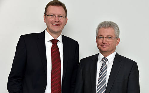 Michael Berger und Max Ertl, Docuware