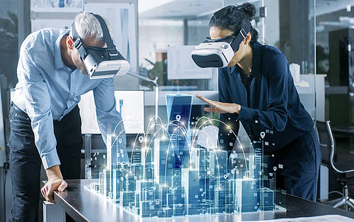 In drei Jahren könnten Virtual Reality und Augmented Reality in deutschen Unternehmen Standard sein.