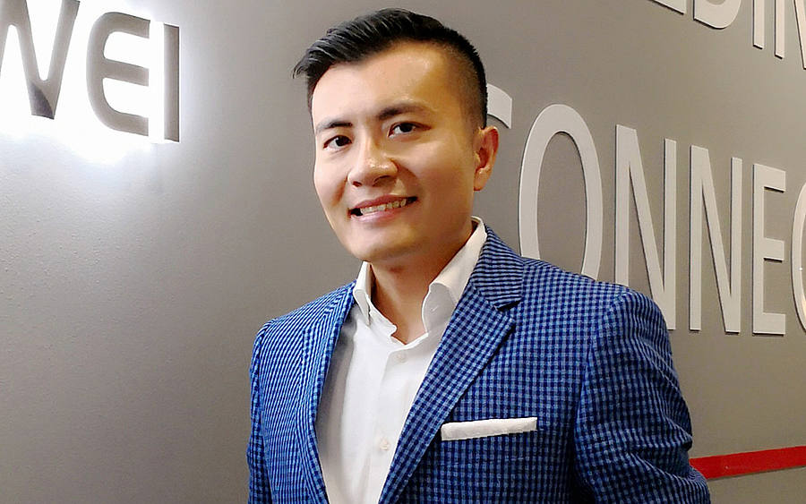 Chris Lu, Managing Director bei Huawei