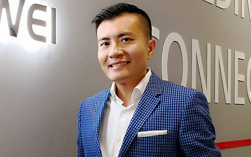 Chris Lu, Managing Director bei Huawei