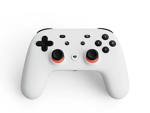 Der Controller für Google Stadia